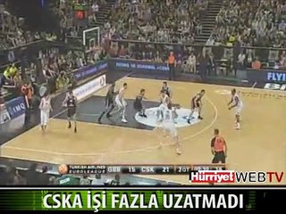 CSKA İŞİ 4. MAÇTA BİTİRDİ