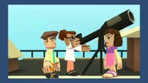 Animation story, The Telescope, 'Whenever' Tales series 18, moral stories, Comedy cartoon
