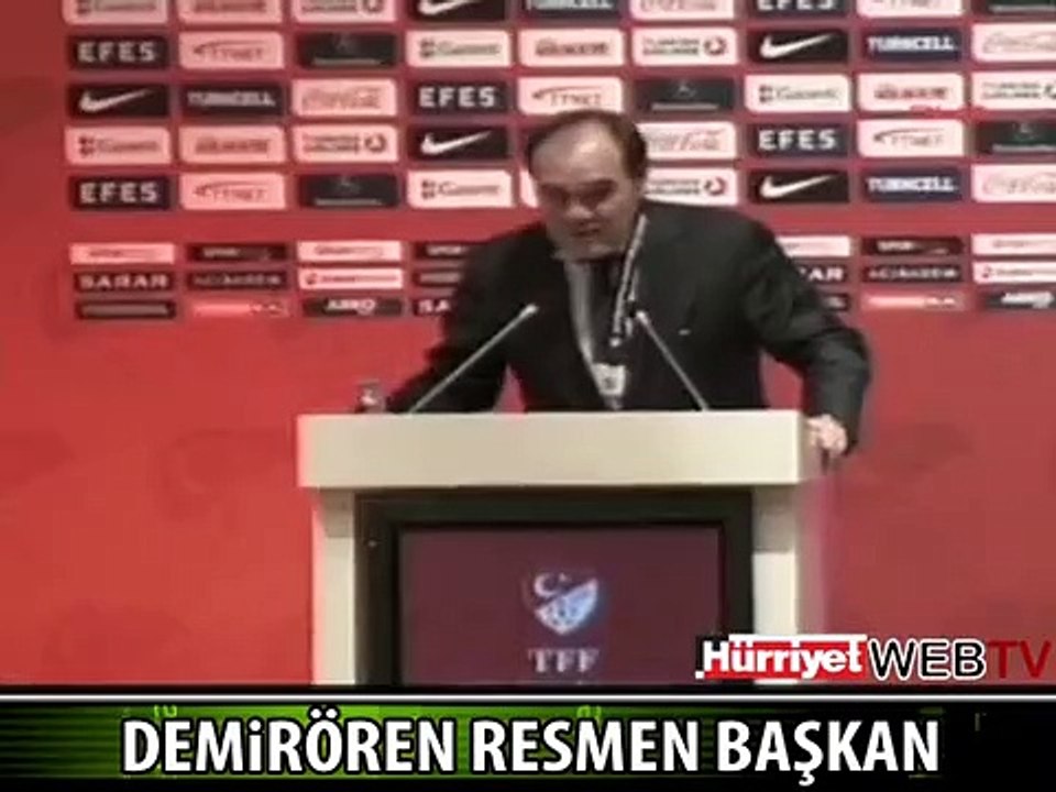 DEMİRÖREN RESMEN BAŞKAN