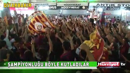 GÜNEYDOĞU'DA ŞAMPİYONLUK KUTLAMASI