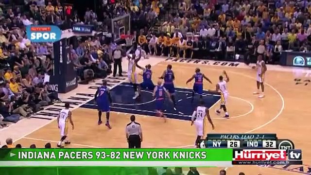 Indiana Pacers 93 - 82 New York Knicks