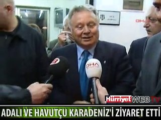 ADALI VE HAVUTÇU, DİVAN BAŞKANI KARADENİZ'İ ZİYARET ETTİ