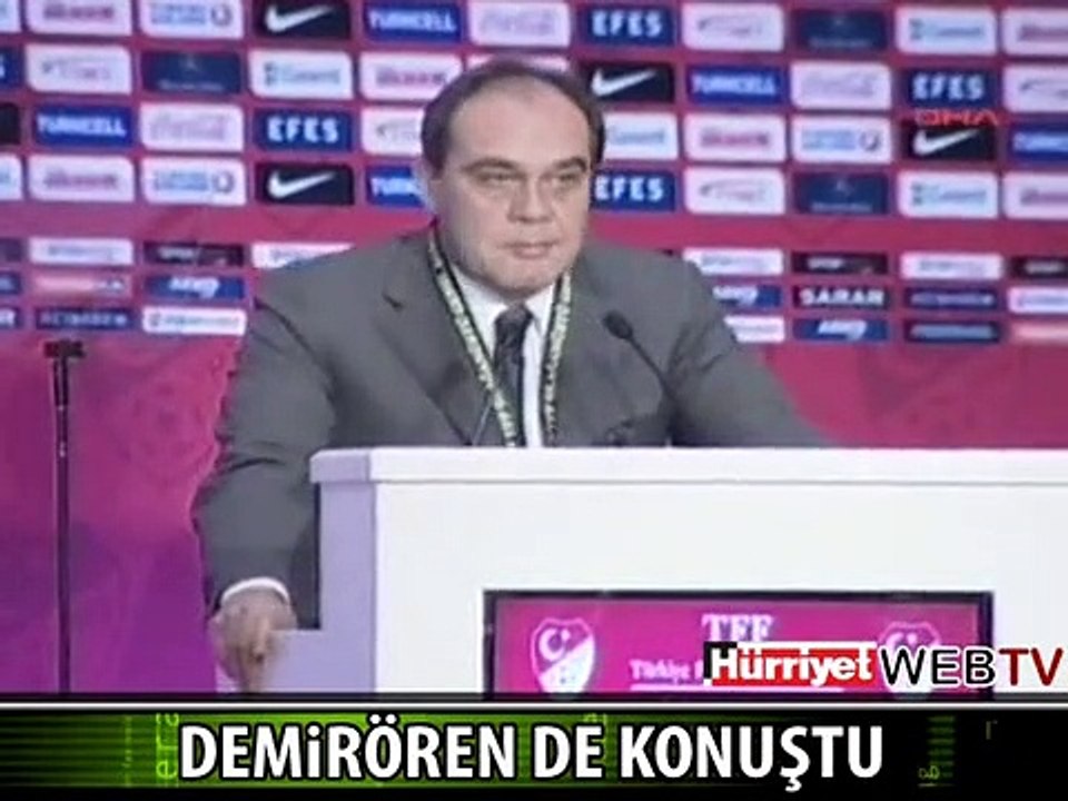 DEMİRÖREN'İN AÇIKLAMALARI