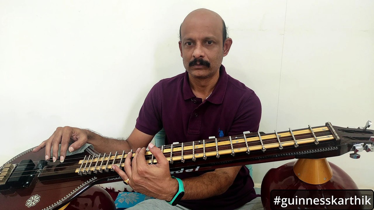 #Raymo | #NinnadeNinnade | #Veenacover |#instrumental |  Kannada Song | Karthik Veena