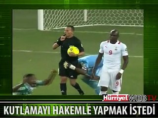 KALECİNİN ŞAMPİYONLUK SEVİNCİ