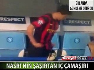 NASRI'NİN ŞAŞIRTAN İÇ ÇAMAŞIRI