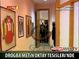 DROGBA, FATİH TERİM İLE BULUŞTU