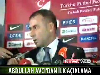 AVCI RESMEN MİLLİ TAKIM'IN BAŞINDA