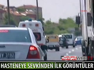 AZİZ YILDIRIM HASTANEYE BÖYLE GÖTÜRÜLDÜ