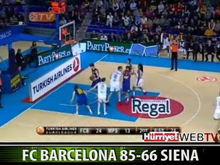 FC BARCELONA 85-66 SIENA