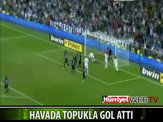 HAVADA ÖYLE BİR GOL ATTI Kİ..
