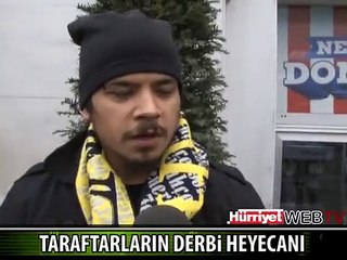 İSTİKLAL'DE DERBİ HEYECANI