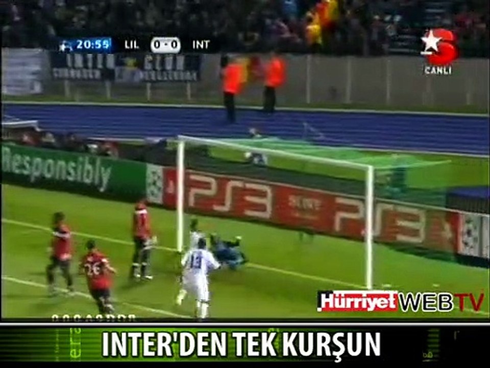 İNTER'DEN TEK KURŞUN