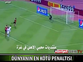 İŞTE DÜNYANIN EN KÖTÜ PENALTISI