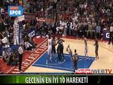 NBA GECENİN EN GÜZEL 10 HAREKETİ