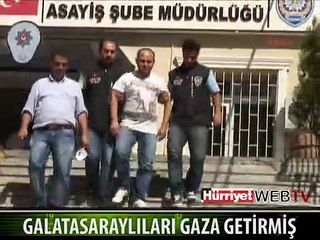 GALATASARAYLILARI GAZA GETİRMİŞ