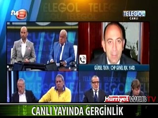 SPOR PROGRAMINDA SİYASİ TARTIŞMA