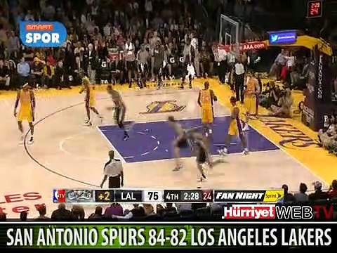 LAKERS SON SANİYE BASKETİ İLE YIKILDI