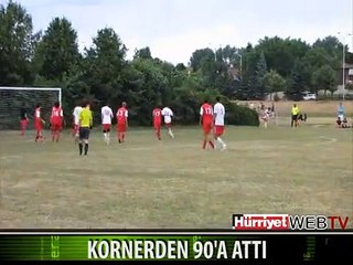 O TÜRK BU GOLÜ DE ATTI