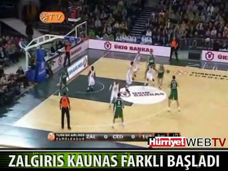 ZALGIRIS KAUNAS FARKLI BAŞLADI