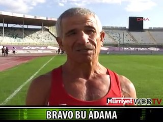 58 YAŞINDA, BALKAN ŞAMPİYONU OLDU