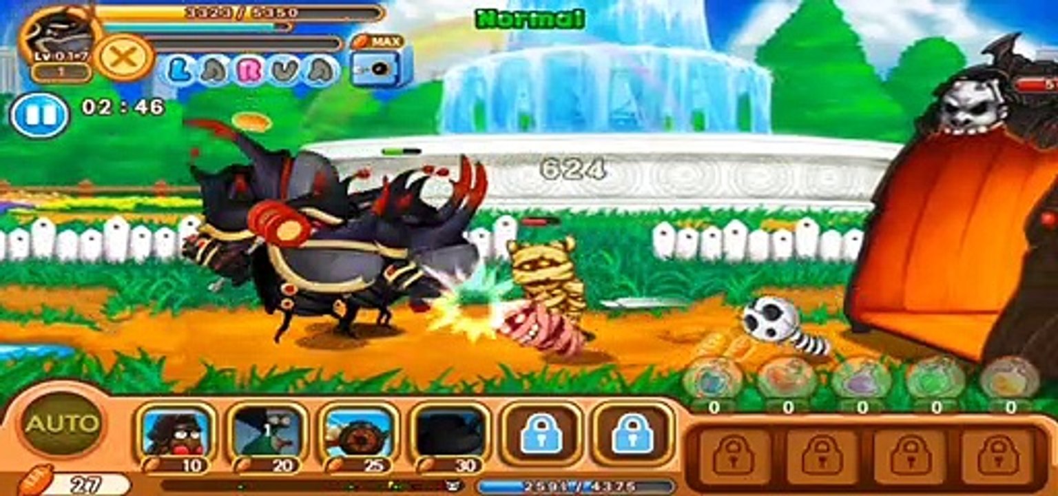 World 3 - Larva Heroes: Lavengers Gameplay Part 8