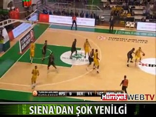 SIENA’DAN ŞOK YENİLGİ