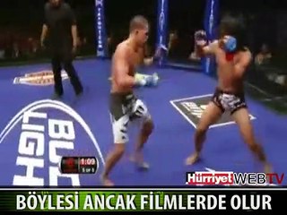 ÖYLE BİR TEKME ATTI Kİ