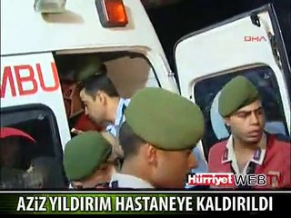 AZİZ YILDIRIM HASTANEYE KALDIRILDI