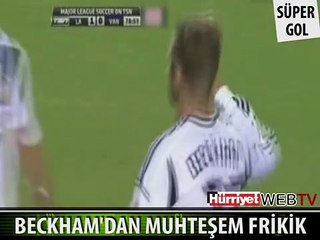 BECKHAM'DAN AYAKTA ALKIŞLANACAK FRİKİK