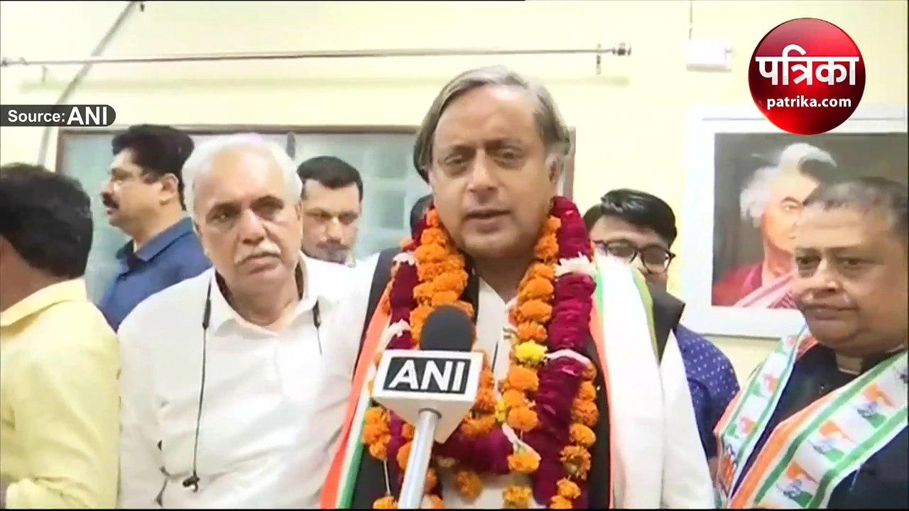 मल्लिकार्जुन खड़गे वरिष्ठ नेता हैं, अगर वे जीतेंगे तो हम सब उनके साथ सहयोग करेंगेः शशि थरूर