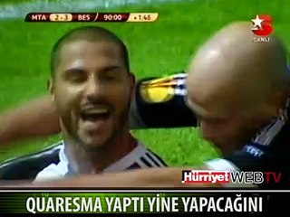 QUARESMA YAPTI YİNE YAPACAĞINI