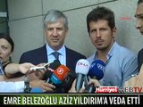 EMRE BELÖZOĞLU AZİZ YILDIRIM'A VEDA ETTİ