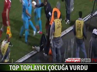 HIRSINI TOP TOPLAYICI ÇOCUKTAN ÇIKARTTI