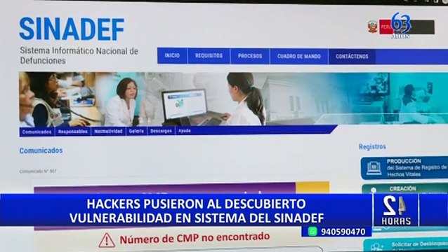 Reniec anuncia que no emitirá actas de defunción tras falso deceso de Alejandro Sánchez