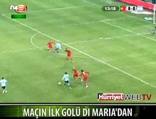 PORTEKİZ-ARJANTİN MAÇINDA İLK GOL DI MARIA'DAN