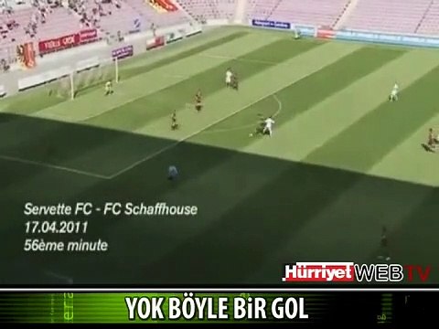 ORTA SAHADAN KALECİYİ BÖYLE AVLADI