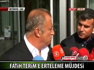 İŞTE FATİH TERİM'İN AÇIKLAMALARI