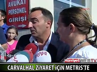 CARVALHAL'DAN TAYFUR'A BÜYÜK JEST
