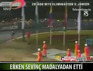 BİTİŞ ÇİZGİSİNE GELMEDEN SEVİNİNCE...