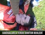 AMATÖR MAÇTA SAĞLIK SKANDALI