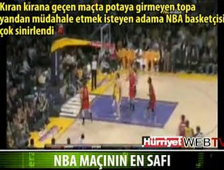 BU GÖRÜNTÜLER NBA'DA YAŞANMIŞTI