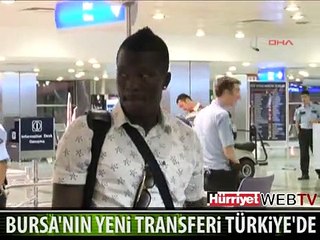 BURSASPOR'UN YENİ TRANSFERİ TÜRKİYE'DE