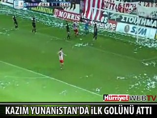 KAZIM YUNANİSTAN'DA GOLLE TANIŞTI