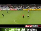 BİSİKLETE BİNER GİBİ SEVİNDİLER