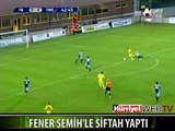 F.BAHÇE SEMİH'LE SİFTAH YAPTI