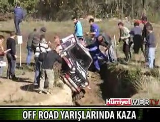 ARAZİ ARAÇLARI KAZA YAPTI