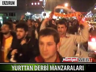 YURTTAN DERBİ MANZARALARI
