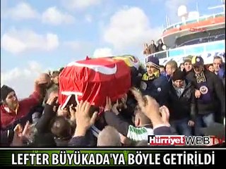 BİNLERCE İNSAN LEFTER İÇİN BÜYÜKADA'YA AKIN ETTİ