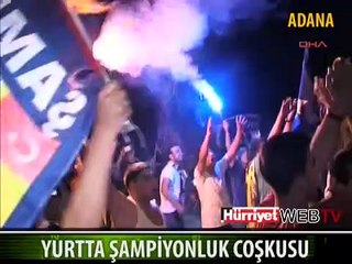 FB'LİLER TÜM YURTTA ŞAMPİYONLUĞU BÖYLE KUTLADI